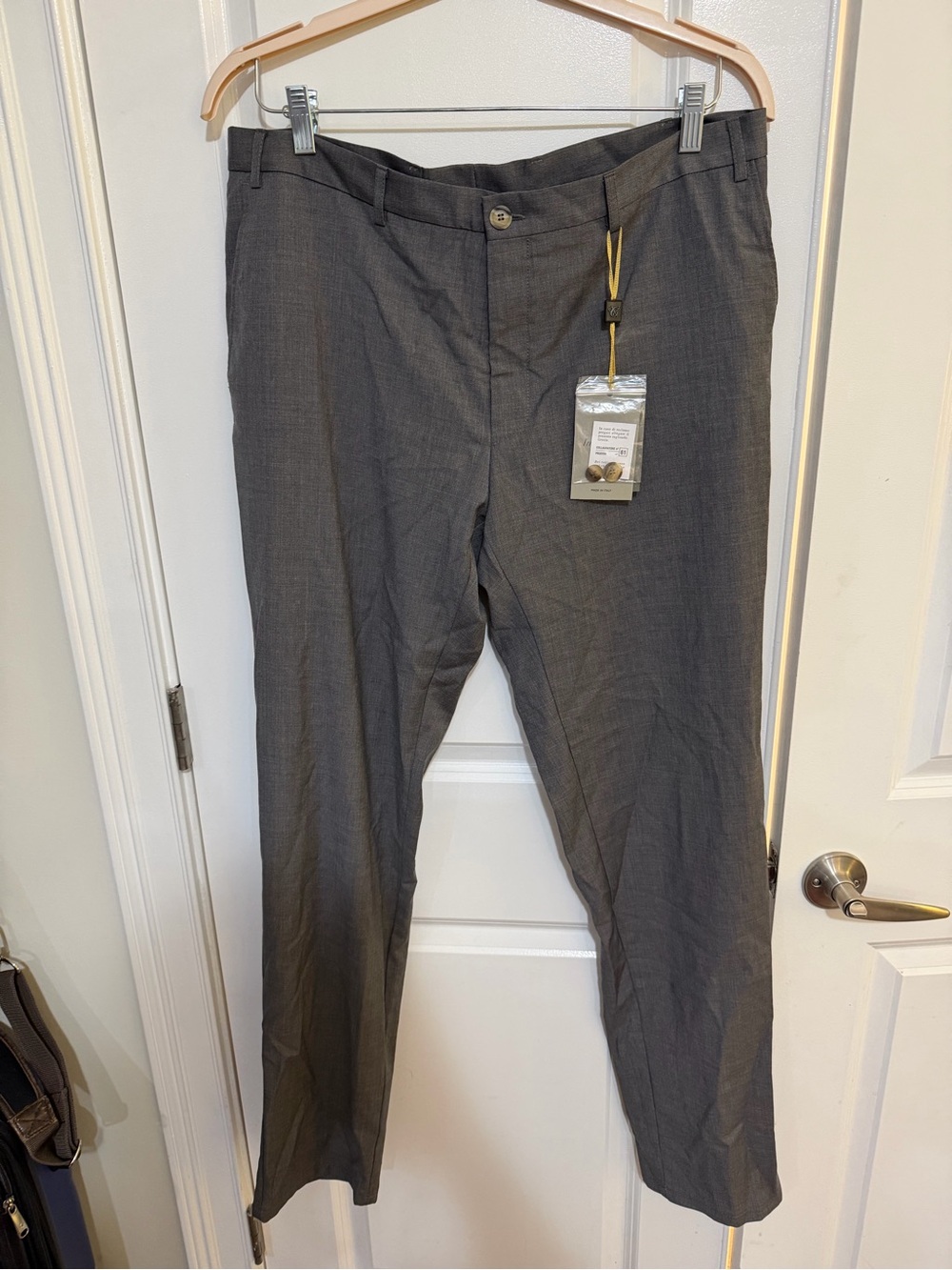 Canali Men's Charcoal Gray Dress Pants
